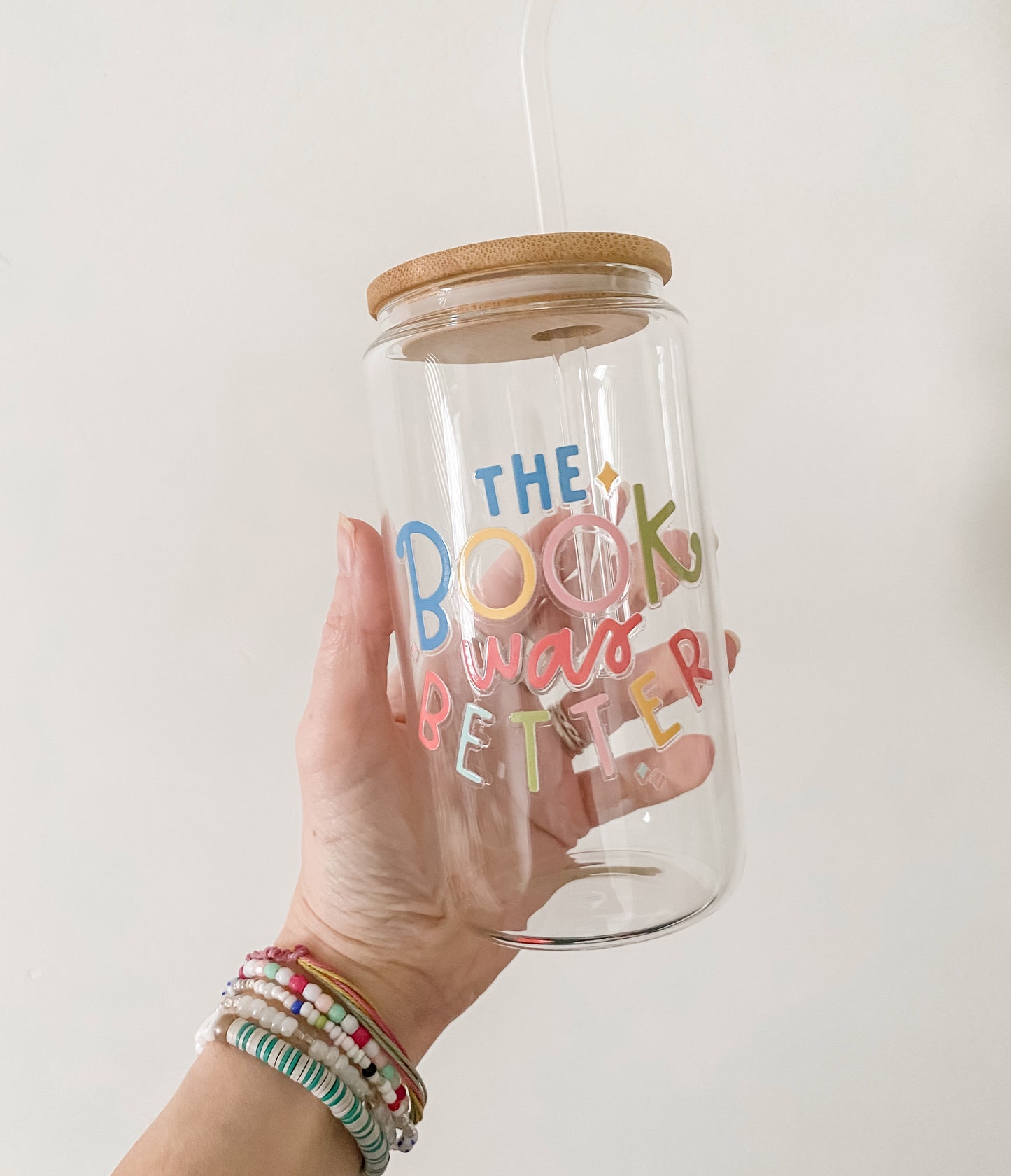 The Book Was Better - Glass Cup