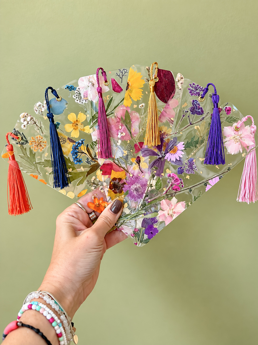 Pressed Flower Bookmarks