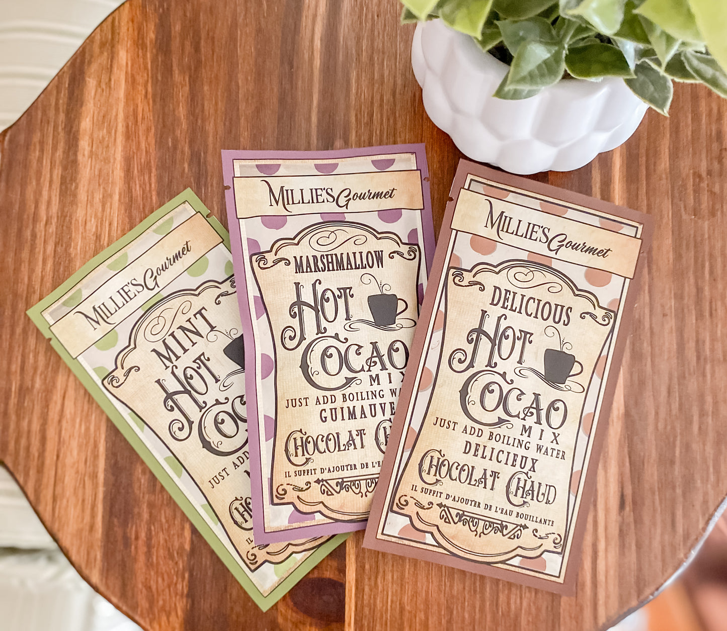 Millie's Gourmet Hot Cocao Packets