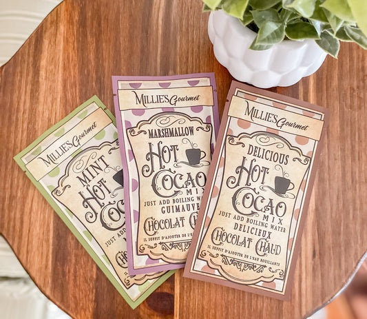 Millie's Gourmet Hot Cocao Packets