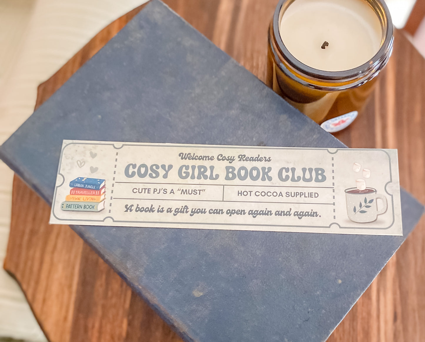 Cosy With An "S" - Bookmark