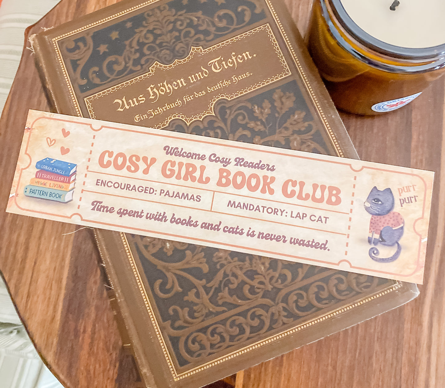 Cosy With An "S" - Bookmark