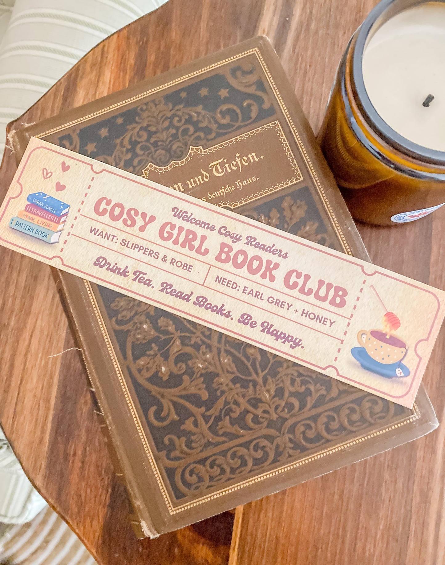 Cosy With An "S" - Bookmark